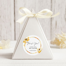 Mommy to Bee Honey Wildblume Baby Shower Runder Aufkleber