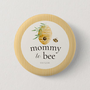 Mommy To Bee Hummel-Baby-Party Familien-Anstecker Button