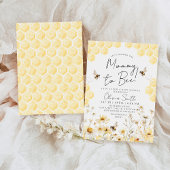 Mommy to Bee Hummel Wildlfower Spring Baby Shower Einladung