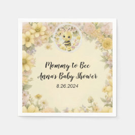 Mommy to Bee Serviette