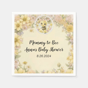 Mommy to Bee Serviette
