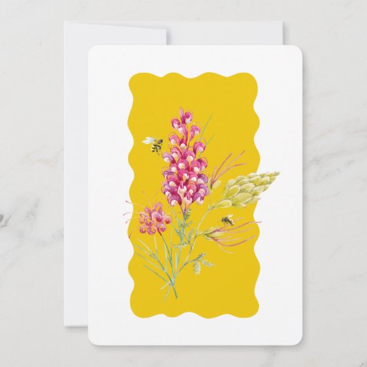 Mommy To Bee Sweet Little Bee Einladung (Rückseite)