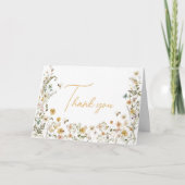 Mommy to Bee Wildblume Babydusche Dankeskarte (Vorderseite)