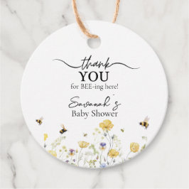 Mommy to Bee Wildblume Babydusche Geschenkanhänger