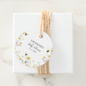 Mommy to Bee Wildblume Babydusche Geschenkanhänger (Beispiel)