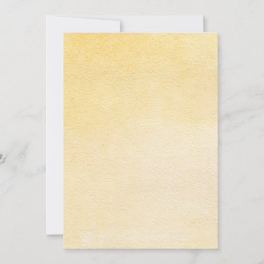 Mommy to Bee Wildblume & BumbleBee Babydusche Einladung (Rückseite)