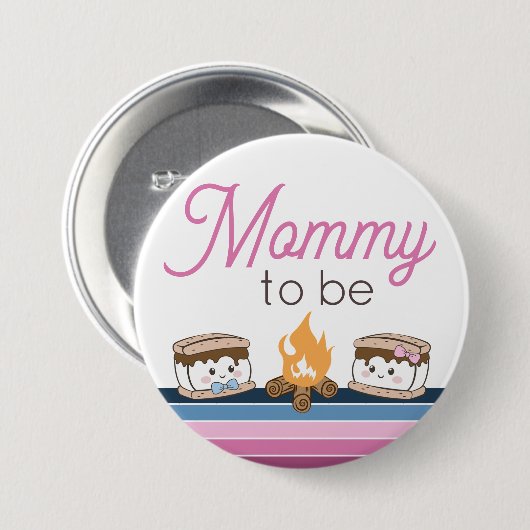 Mommy to Be'more Button (Vorne & Hinten)