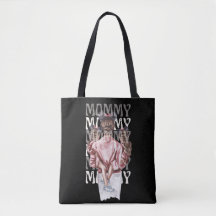 Mommy Tote Bag - Mutter und Tochter Lustration