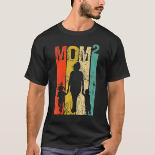 Mommy Twin Mutter von Zwillingen Mama Hoch2 Mutter T-Shirt
