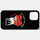 Mommy und Daddy Dog Liebe Custom Phone Case (Rückseite (Horizontal))