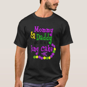 Mommy und Daddy fanden mich Mardi Gras Costume Car T-Shirt