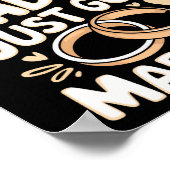 Mommy und Daddy Got gerade Verheiratet Poster (Ecke)