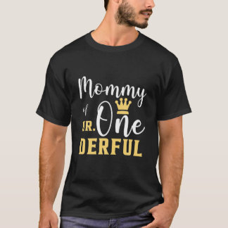 Mommy von Herrn One Derful 1. Geburtstag T-Shirt