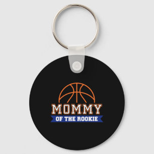 Mommy von Rookie 1. Geburtstag Bysketbyll Theme Ma Schlüsselanhänger