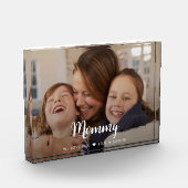 Mommy We Liebe You Modern Script Fotoblock (Links)