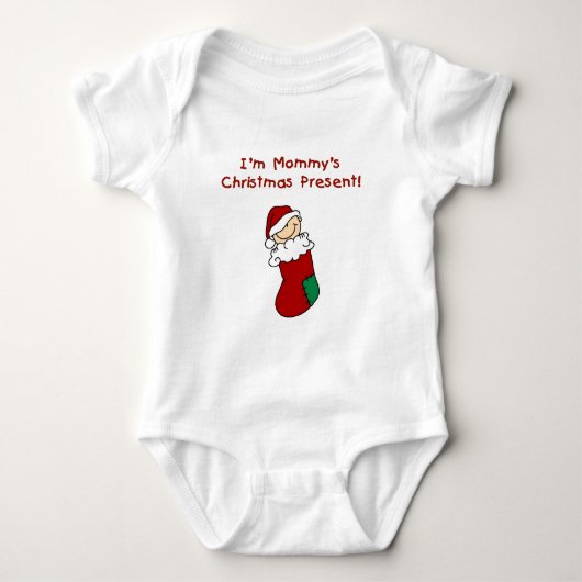 Mommy Weihnachten Gegenwart T - Shirt und Geschenk (Vorderseite)
