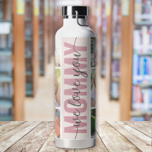 Mommy wir Liebe Sie Foto Collage Muttertag