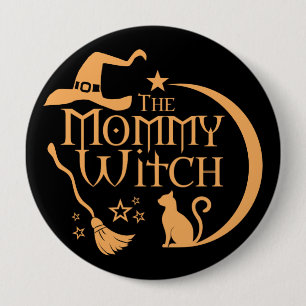 Mommy Witch Button