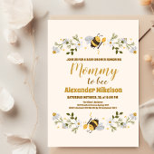 Mommy zu Babydusche Einladung