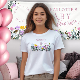 Mommy zu Hübscher Wildblume T-Shirt