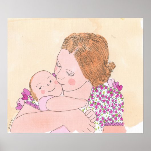 Mommy's Baby Girl Poster (Vorne)
