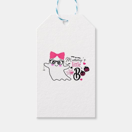 Mommy's Boo Halloween Geschenkanhänger (Vorderseite)