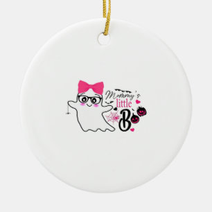 Mommy's Boo Halloween Keramik Ornament