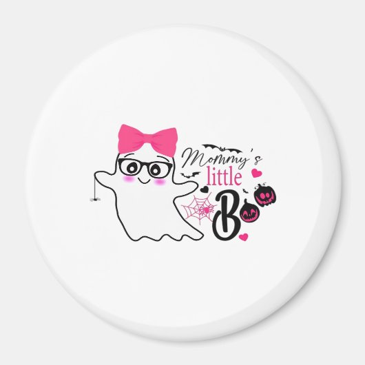 Mommy's Boo Halloween Magnet (Vorne)