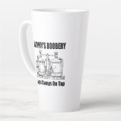 Mommy's Boobery Jugs immer Gestochen Milchtasse (Linke Ecke)