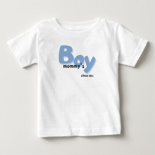 Mommy's boy since Baby T-shirt (Vorderseite)