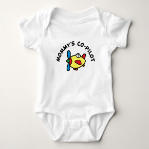 Mommy's Co-Pilot Baby Strampler