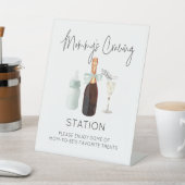 Mommy's Craving Station Signieren für Baby Shower Sockelschild (In SItu)