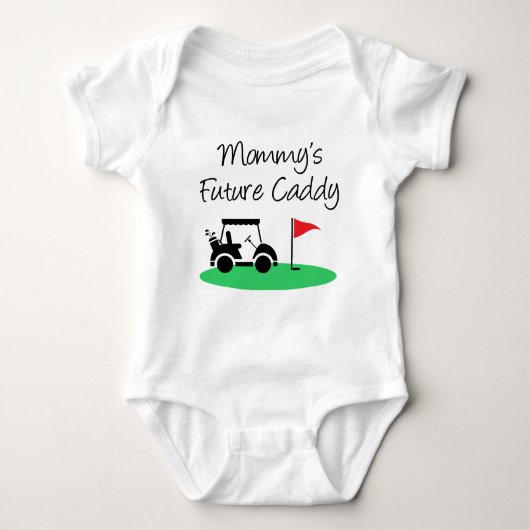 Mommy's Future Caddy Golf Baby Bodysuit Baby Strampler (Vorderseite)