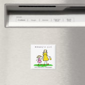 Mommy's Girl - Mutter & Tochter Blonde Magnet (In Situ (Geschirrspüler))
