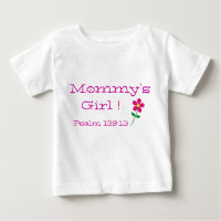Mommy's Girl Psalm 139:19 Collection Baby Bodysuit