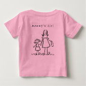 Mommy's Girl Shirt (Rückseite)