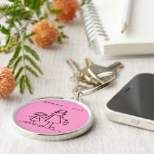 Mommy's Girl Zeichnend Schlüsselanhänger (Seite)