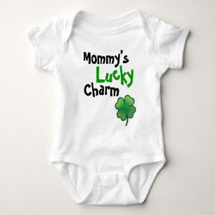 Mommys Glücksbringer Baby Strampler