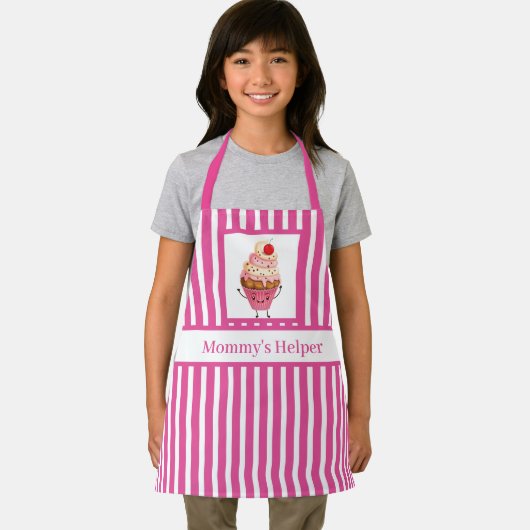 Mommy's helper cupcake backen Kinder Schürze (Insitu)