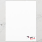 Mommy's Helper Flyer (Vorne)