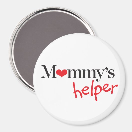 Mommy's Helper Magnet (Vorderseite/Rückseite)