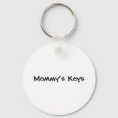Mommys Keys 🔑 💙 💓 Schlüsselanhänger (Rückseite)