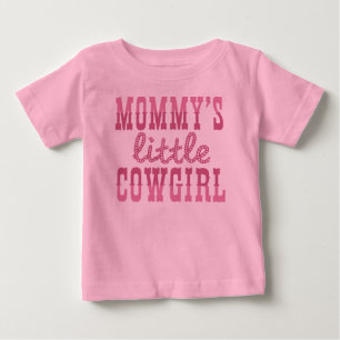Mommy's Kleine Cowgirl Baby T-shirt
