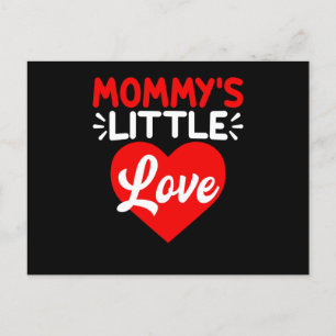 Mommy's Kleine Liebe   Geschenke am Valentinstag Postkarte