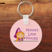Mommys kleine Prinzessin Schlüsselanhänger (Vorderseite)
