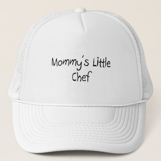 Mommys kleiner Koch Truckerkappe (Vorderseite)
