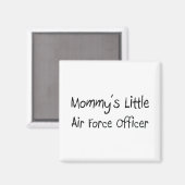 Mommys kleiner Offizier der Luftwaffe Magnet (Vorderseite/Rückseite)