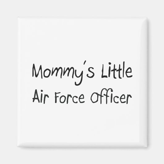 Mommys kleiner Offizier der Luftwaffe Magnet (Vorne)