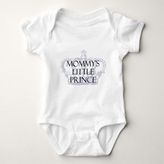 Mommy's Kleiner Prinz Baby Strampler (Vorderseite)