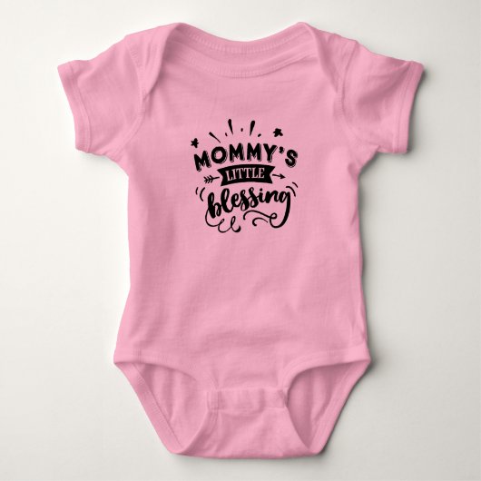 Mommys kleiner Segen Baby Strampler (Vorderseite)